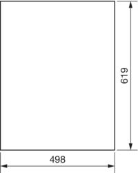 Zeichnung Ersatztüren links IP44/54 Stahlblech