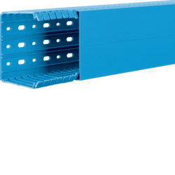 BA780100BL Verdrahtungskanal aus PVC BA7 80x100mm blau
