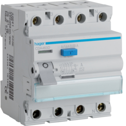 CDA463D Fehlerstromschutzschalter 4 polig 6kA 63A 30mA Typ A