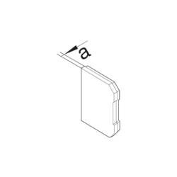 Zeichnung BRN70170 Endstück PVC