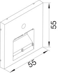 Zeichnung Einbau-Set Typ A/B/D und Rahmenblenden ABS