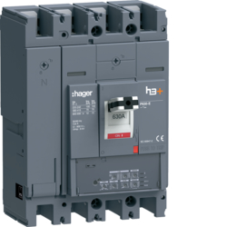 HEW631JR Leistungsschalter h3+ P630 LSI 4P4D N0-50-100% 630A 70kA FTC