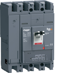 HMW631JR Leistungsschalter h3+ P630 LSI 4P4D N0-50-100% 630A 50kA FTC