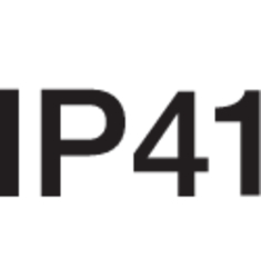 Schutzart IP41: Geschützt gegen feste Fremdkörper mit Durchmesser ab 1,0 mm/Schutz gegen Tropfwasser