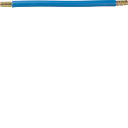K67N Kabelbrücke NYAF 10 mm²,125mm,  Stift,  Farbe blau