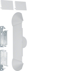 L33187035 Wandanschlussblende zu Brüstungskanal BR 70x170mm halogenfrei in lichtgrau