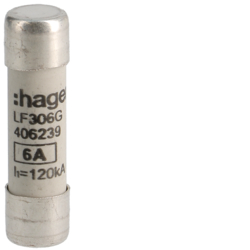 LF306G Zylindersicherungen für industrielle Anwendungen 10x38mm gG 6A 500V AC 120kA