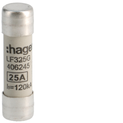 LF325G Zylindersicherungen für industrielle Anwendungen 10x38mm gG 25A 500V AC 120kA