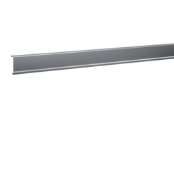 SL2008025D1 Sockelleistenkanal-Oberteil für LED-Einbau PVC zu SL 20x80mm Dekor Aluminium