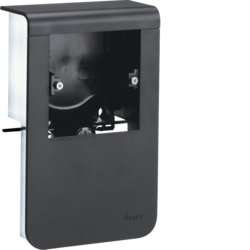 SL201159019011 Geräteträger universal design für UP-Geräte mit Rahmen zu SL 20x115mm schwarz