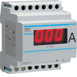 SM020 Digitales Amperemeter Direktmessung 0-20 A