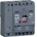 HES026DC Leistungsschalter h3+ P160 TM ADJ 4P4D N0-100% 25A 70kA CTC