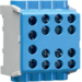 KH35N8 Hauptleitungsabzweigklemme 1polig,  2x35mm²-6x25mm², IP20, Farbe: Blau